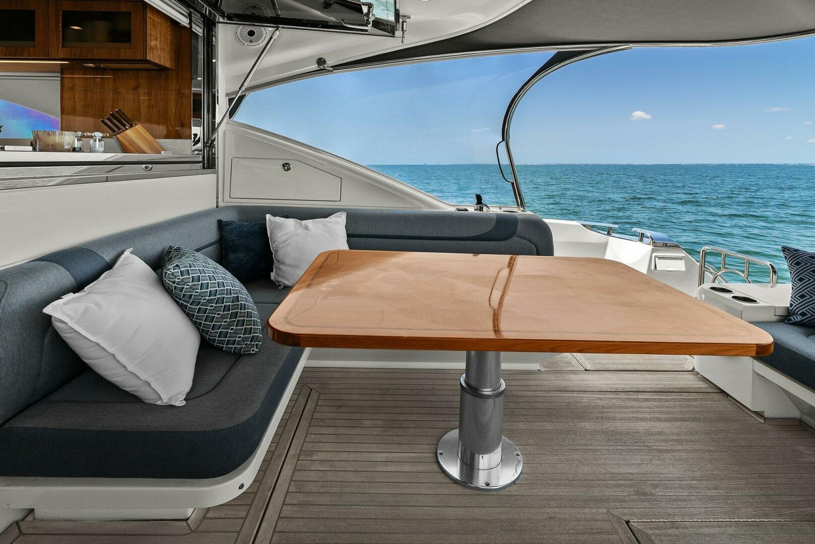 Slide: The Image of 2021 Riviera 5400 Sport Yacht- Cockpit - 5322747