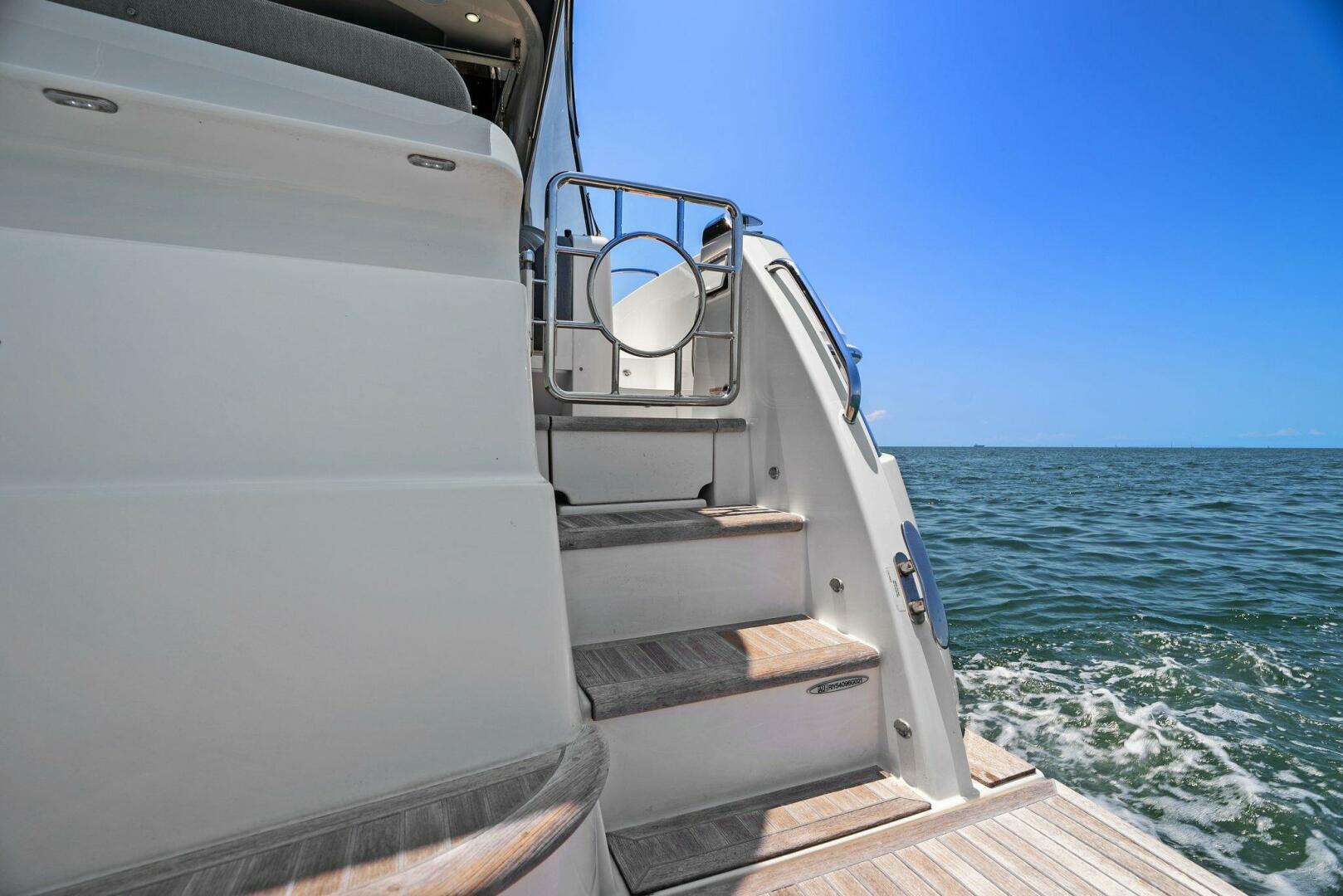 Slide: The Image of 2021 Riviera 5400 Sport Yacht- Transom - 5322751