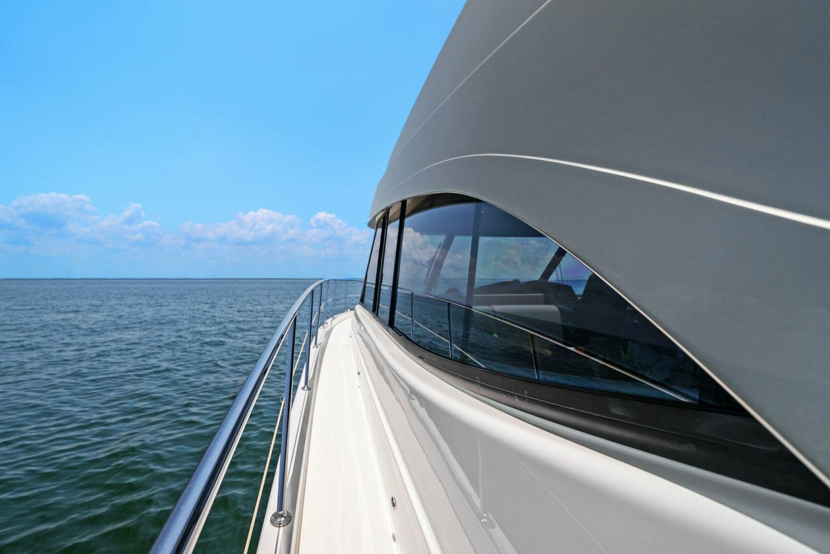Slide: The Image of 2021 Riviera 5400 Sport Yacht- Catwalk - 5322754