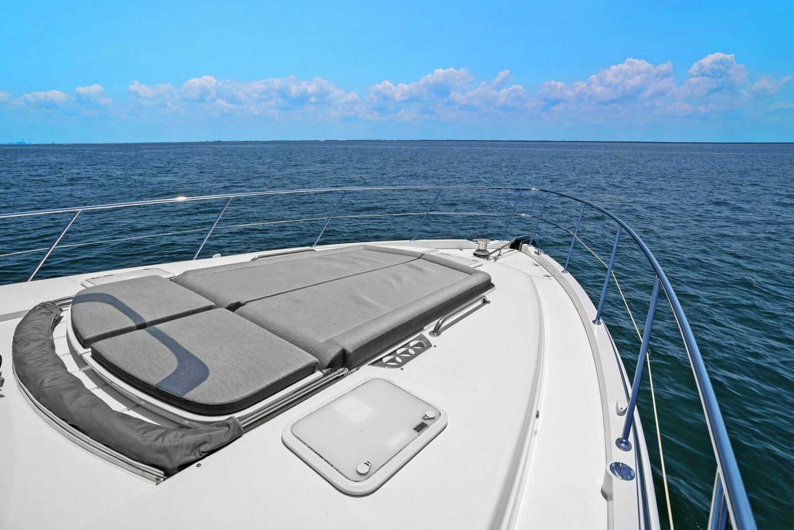 Slide: The Image of 2021 Riviera 5400 Sport Yacht- Bow - 5322757