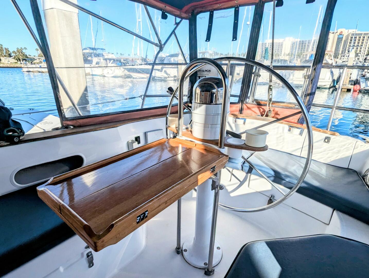 Slide: The Image of Cockpit Table And Binnacle - 5118842