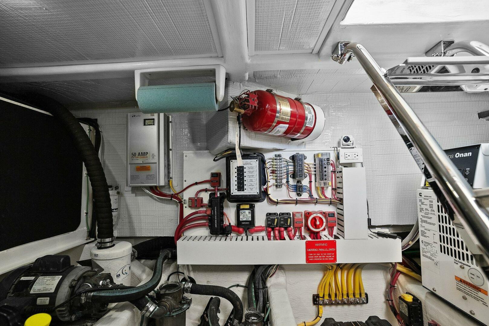 Slide: The Image of 2016 Sabre 42 Salon Express- PABLO'S CRUISE- Engine Room - 5313263