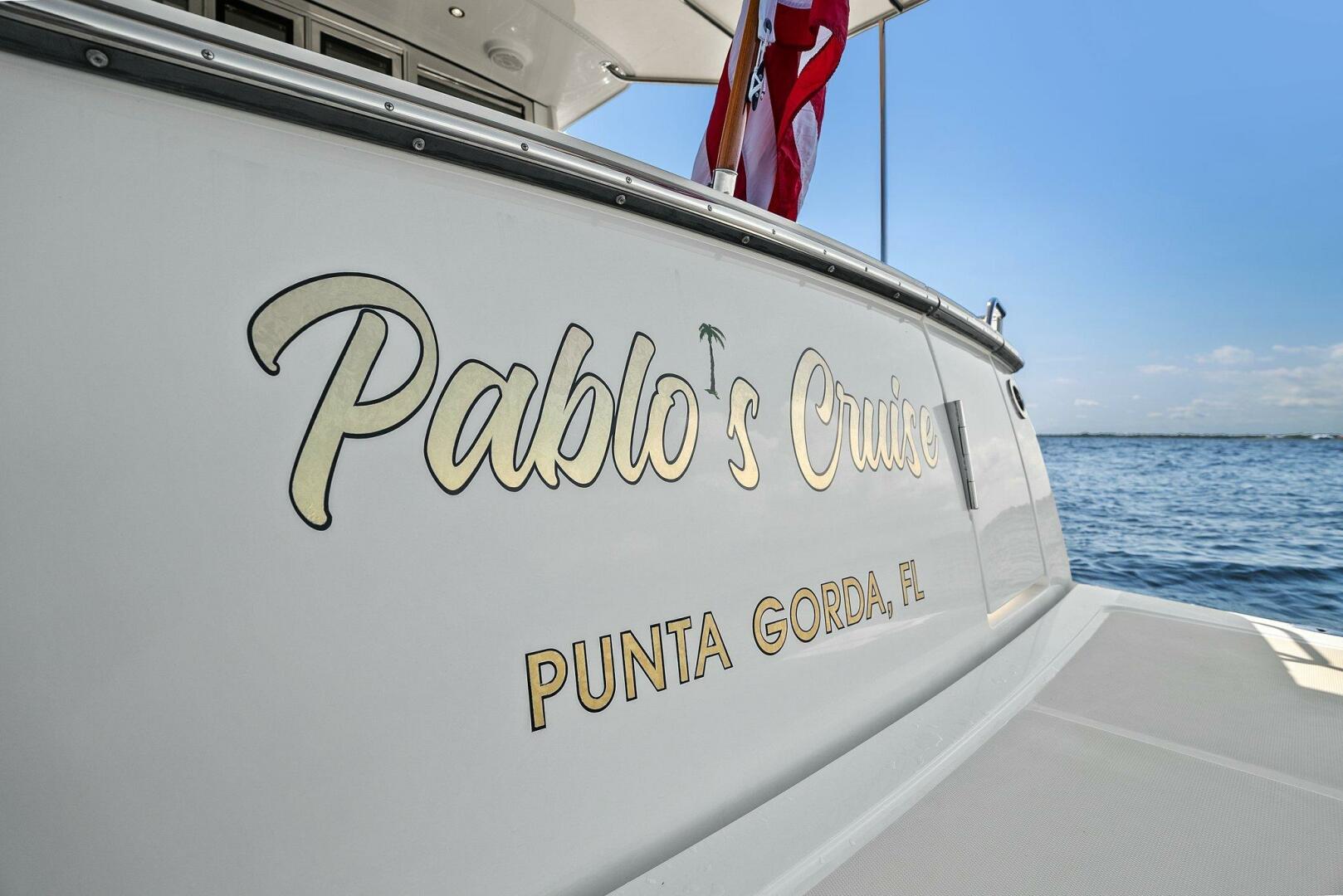 Slide: The Image of 2016 Sabre 42 Salon Express- PABLO'S CRUISE- Transom - 5313325