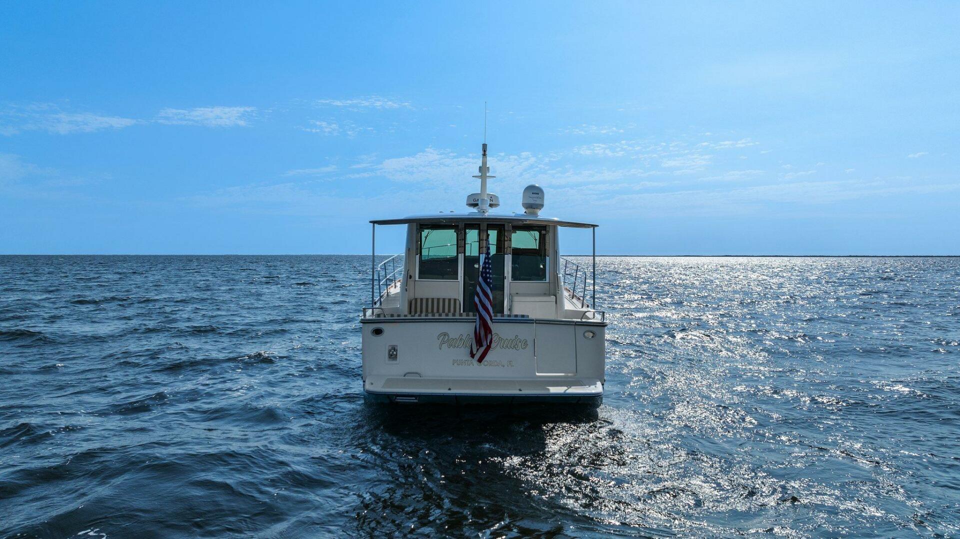 Slide: The Image of 2016 Sabre 42 Salon Express- PABLO'S CRUISE- Transom - 5313244