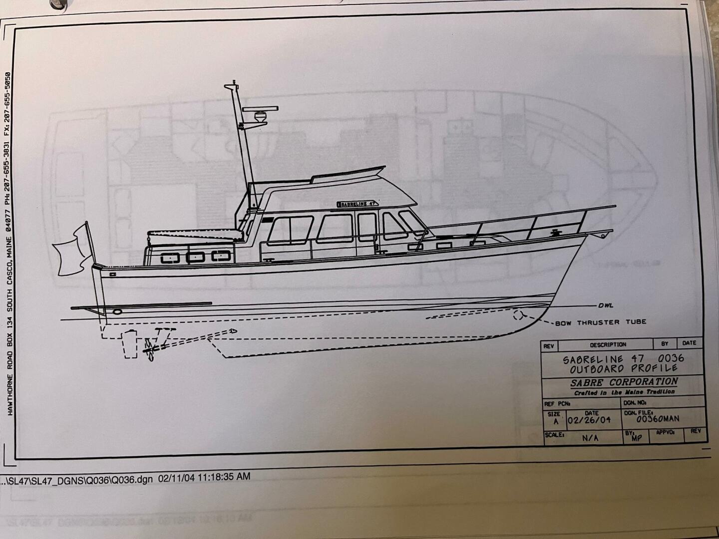 Slide: The Image of Sabre 47 Aft Cabin 2004 - 4908296