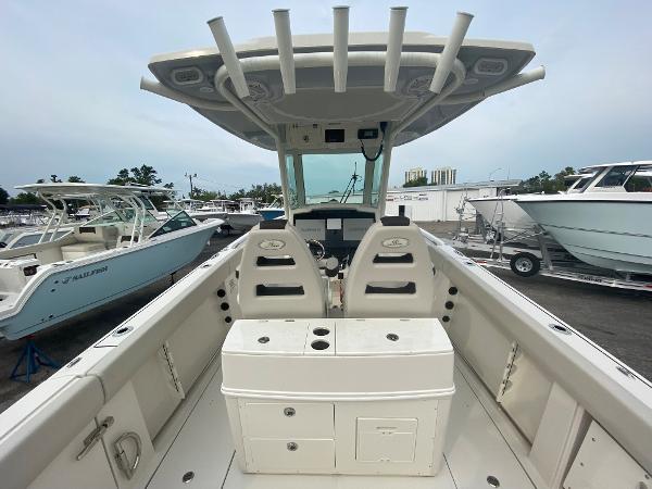 Slide: The Image of 2023 Sailfish 272 CC center console boat at marina. - 20