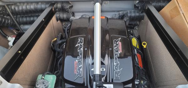 Slide: The Image of Sanger 231 SL 2023 boat engine featuring Raptor Indmar components. - 37