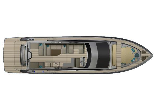 Slide: The Image of Top view of 2024 Schaefer 600 yacht layout. - 32