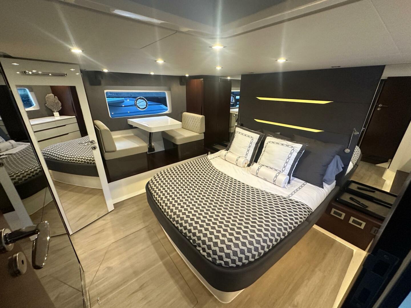 Slide: The Image of 2023 66' Schafer 660 - Master suite 2023 66' Schafer 660 "AMERICAN DREAM" - 5051001