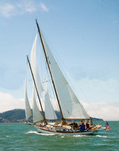 Slide: The Image of Schock Staysail Schooner 1927 - 1