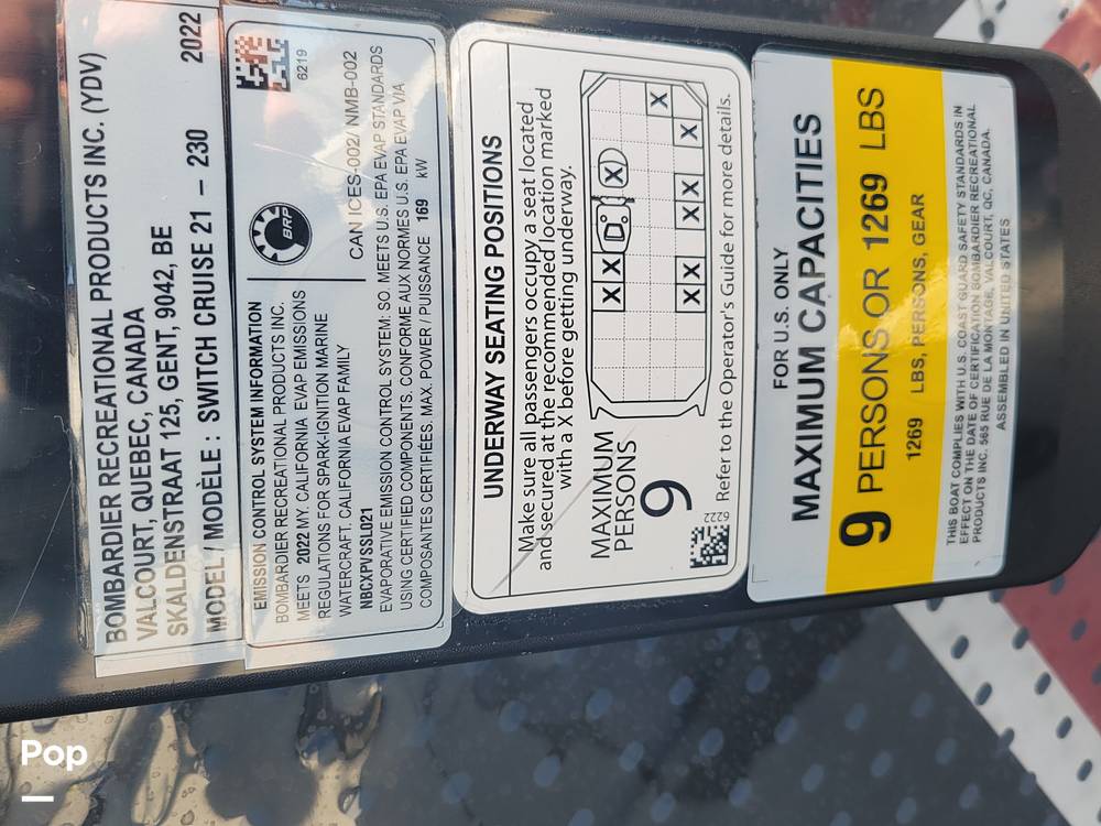 Slide: The Image of Sea-Doo 21 Switch Cruise 2022 - 15720472