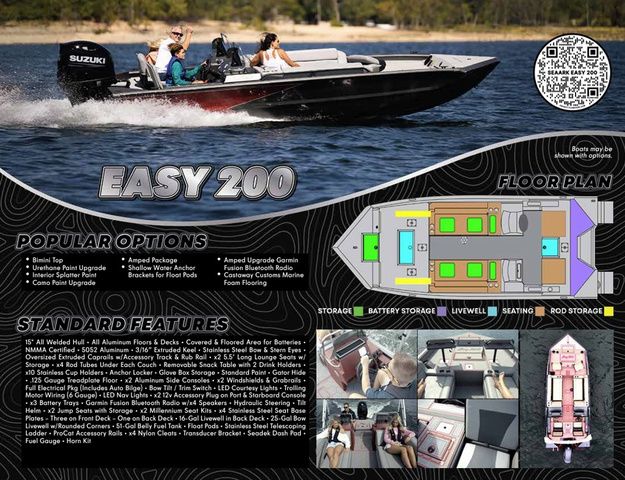 Slide: The Image of SeaArk Easy 200 / Suzuki DF200ATXSS 2026 - 1