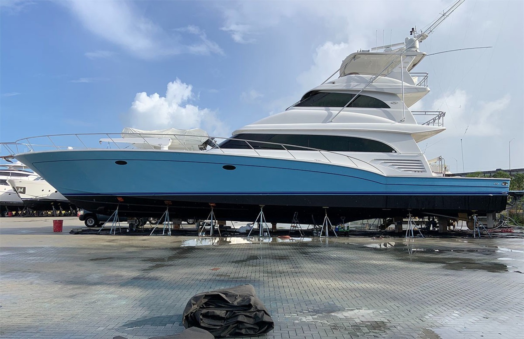 Slide: The Image of Bottom Job, Detail & Wax, New Blue Stripe Added - June 2021 - 1697539