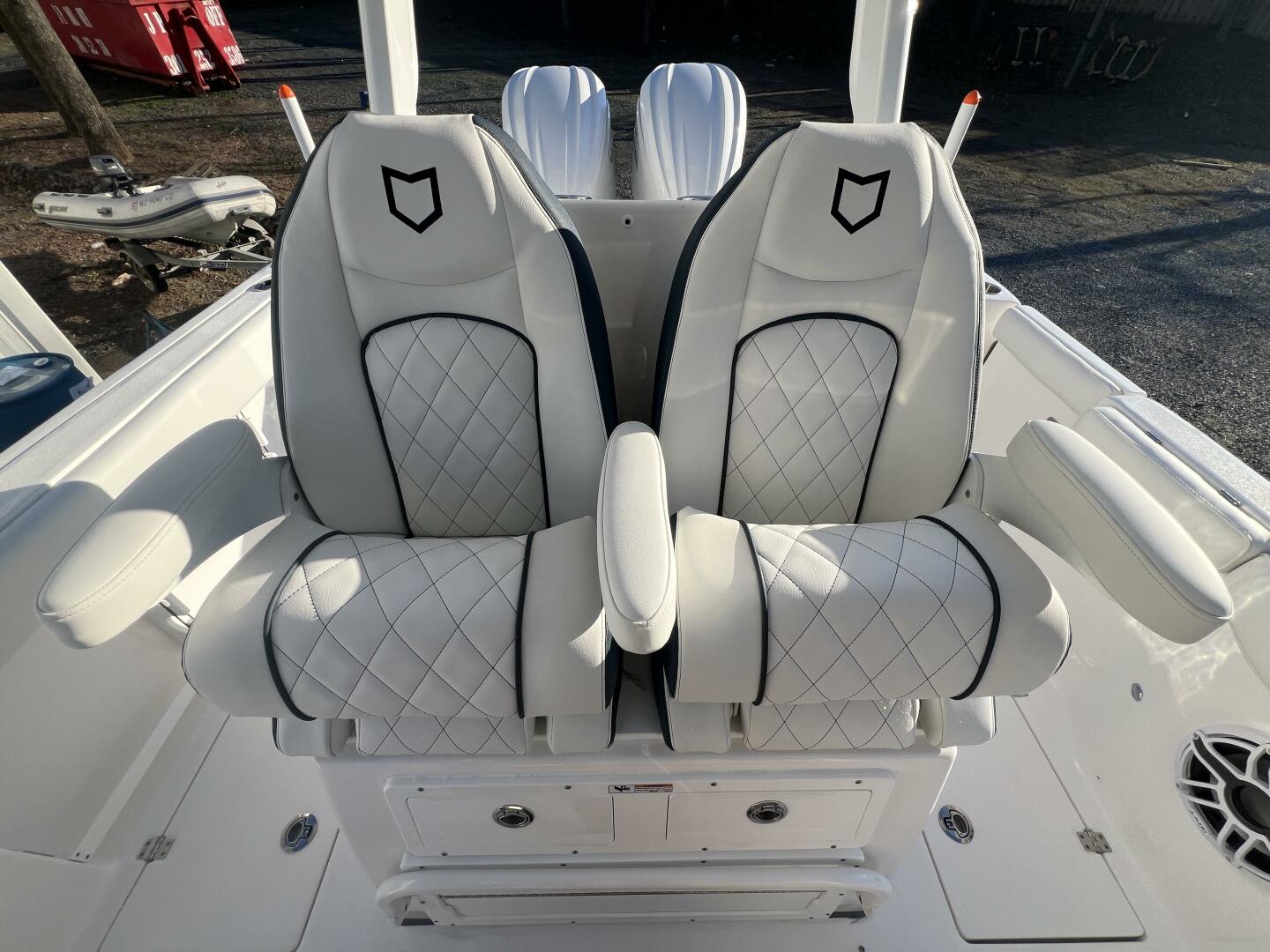Slide: The Image of Sea Fox 288 Commander Helm Seats - 4949647