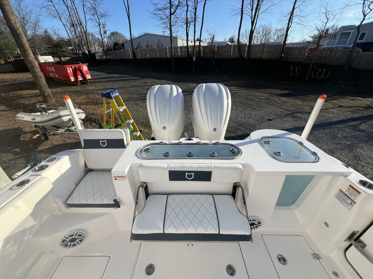 Slide: The Image of Sea Fox 288 Commander Transom Bench Seat - 4949644