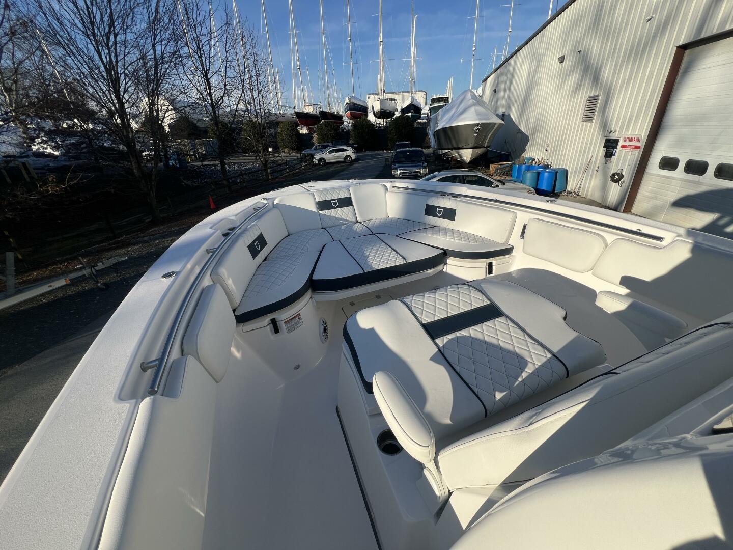 Slide: The Image of Sea Fox 288 Commander Bow Seating from Port w/ Cushions - 4949651