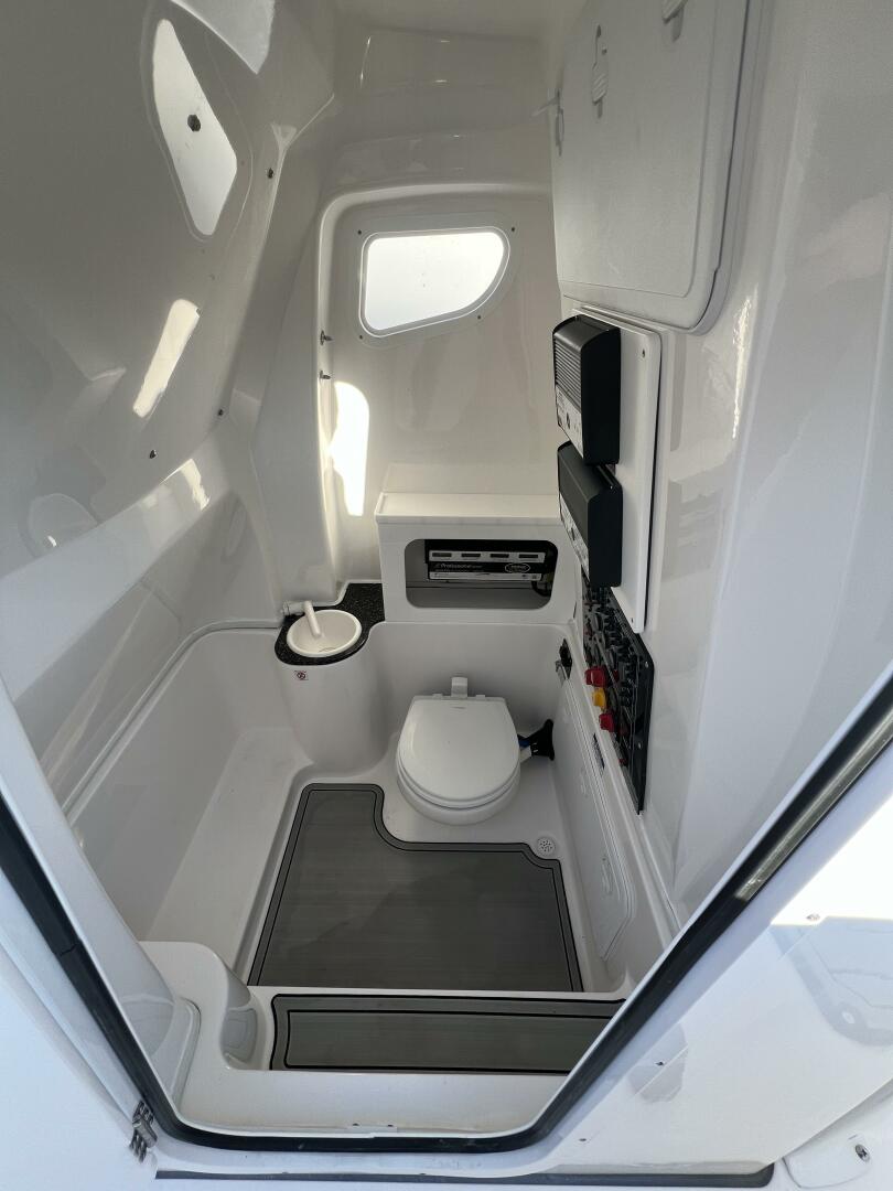 Slide: The Image of Sea Fox 288 Commander Console Interior/Head - 4949677