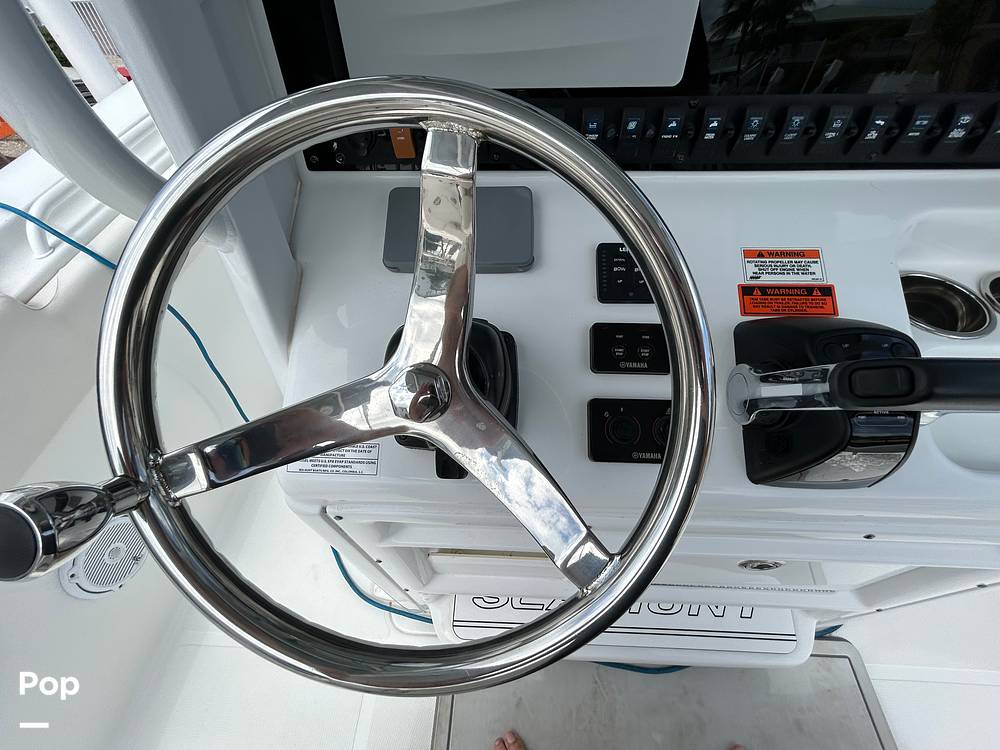 Slide: The Image of Tilt Seastar Hydraulic Steering W/ Power Assist - 15179635