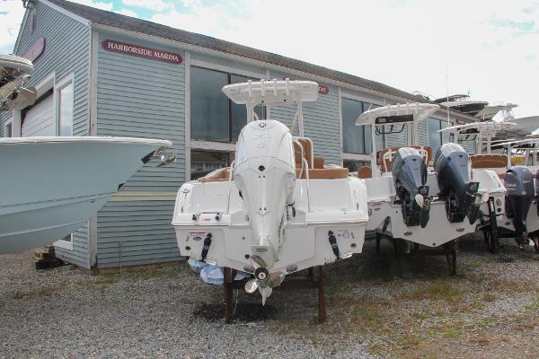 Slide: The Image of 2024 Sea Hunt Ultra 234 boats at Harborside Marina. - 4