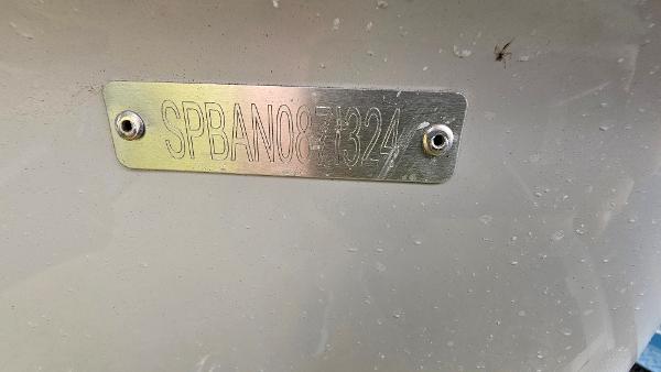 Slide: The Image of 2024 Sea Pro 210 Bay boat identification plate with serial number. - 23