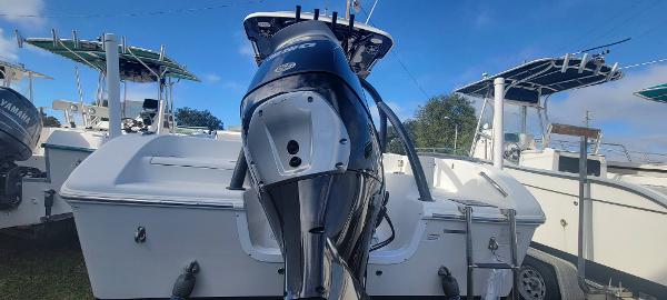 Slide: The Image of 2020 Sea Pro 239CC boat with Yamaha outboard motor. - 10