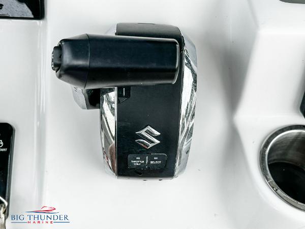 Slide: The Image of 2023 Sea Pro 239 DLX boat throttle control by Suzuki, Big Thunder Marine. - 31