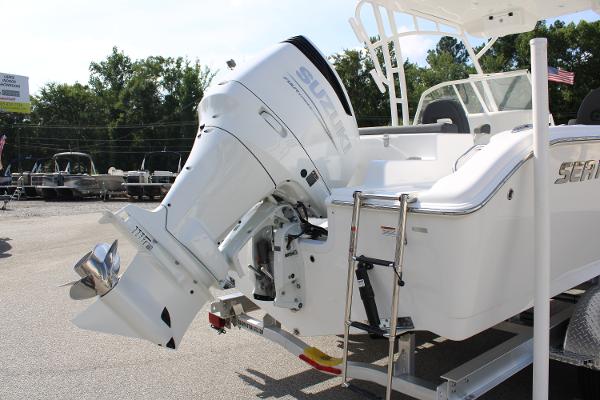 Slide: The Image of 2024 Sea Pro 240 boat with Suzuki outboard motor. - 34