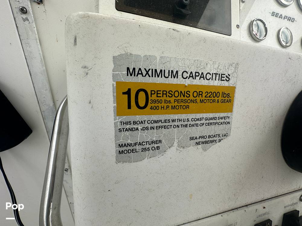 Slide: The Image of Sea Pro 255 WA 2003 - 14048211