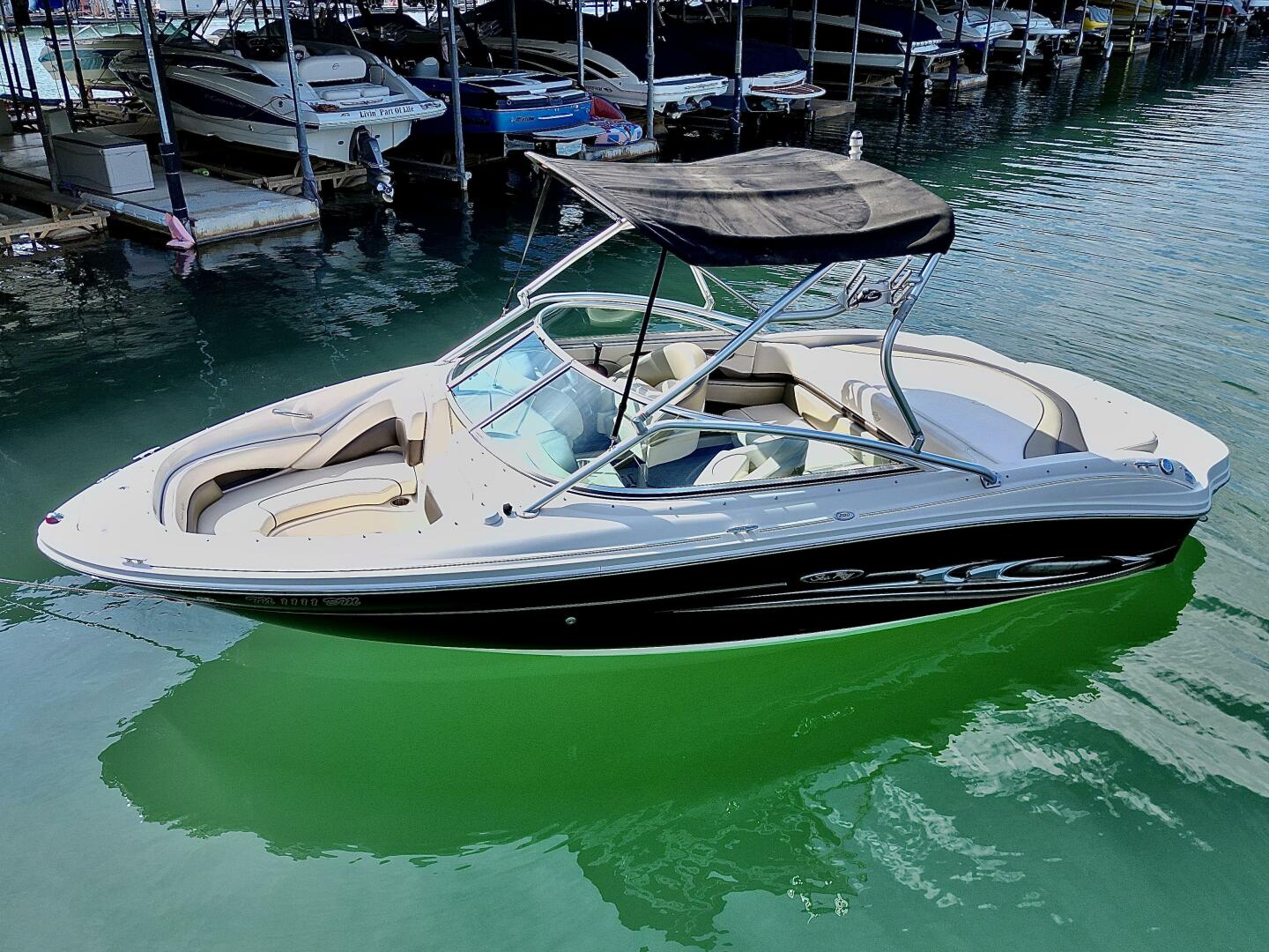 Slide: The Image of Sea Ray 200 Select with Wakeboard Tower and Trailer 2005 - 5346098