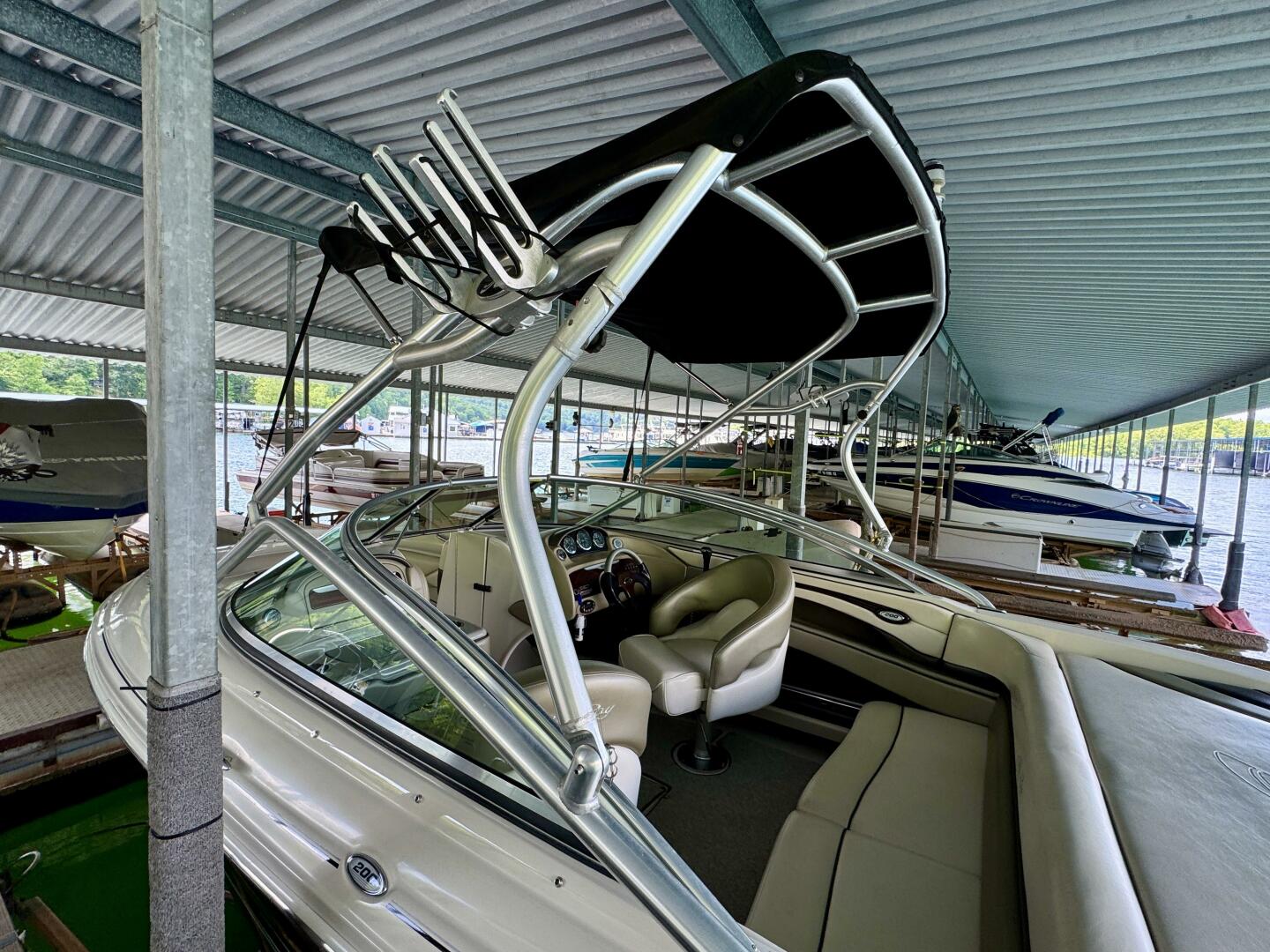 Slide: The Image of Sea Ray 200 Select with Wakeboard Tower and Trailer 2005 - 5346158
