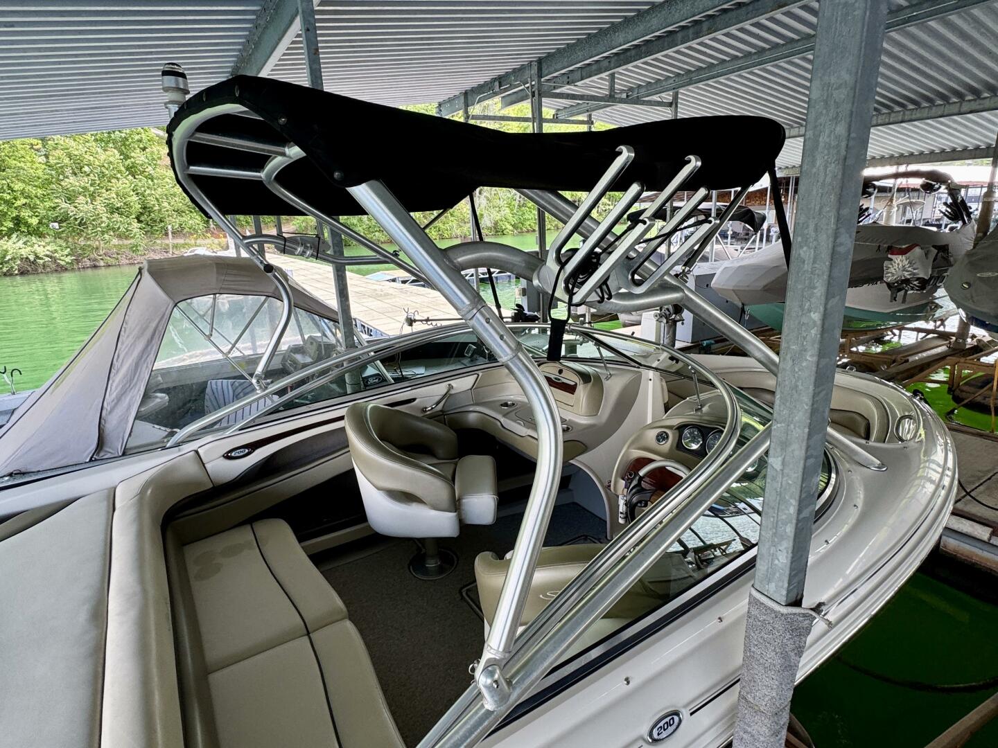 Slide: The Image of Sea Ray 200 Select with Wakeboard Tower and Trailer 2005 - 5346161