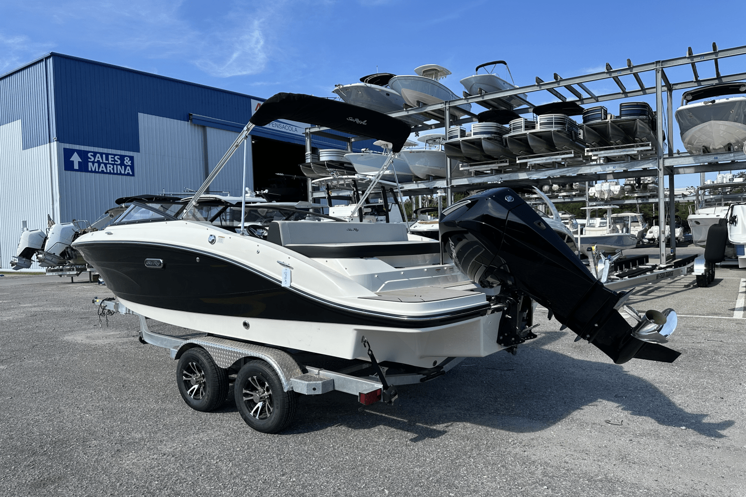 Slide: The Image of Sea Ray 21 SPX-OB 2024 - 19