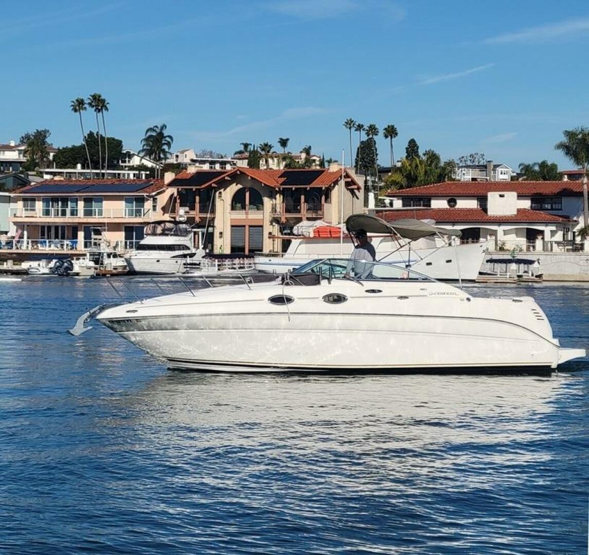 Slide: The Image of Sea Ray 260 Sundancer w Trailer 2002 - 4828064