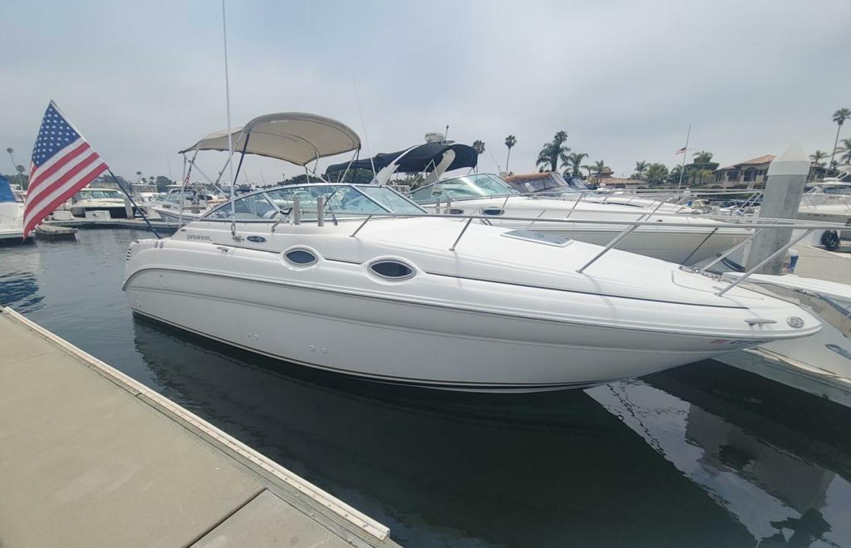Slide: The Image of Sea Ray 260 Sundancer w Trailer 2002 - 4828066