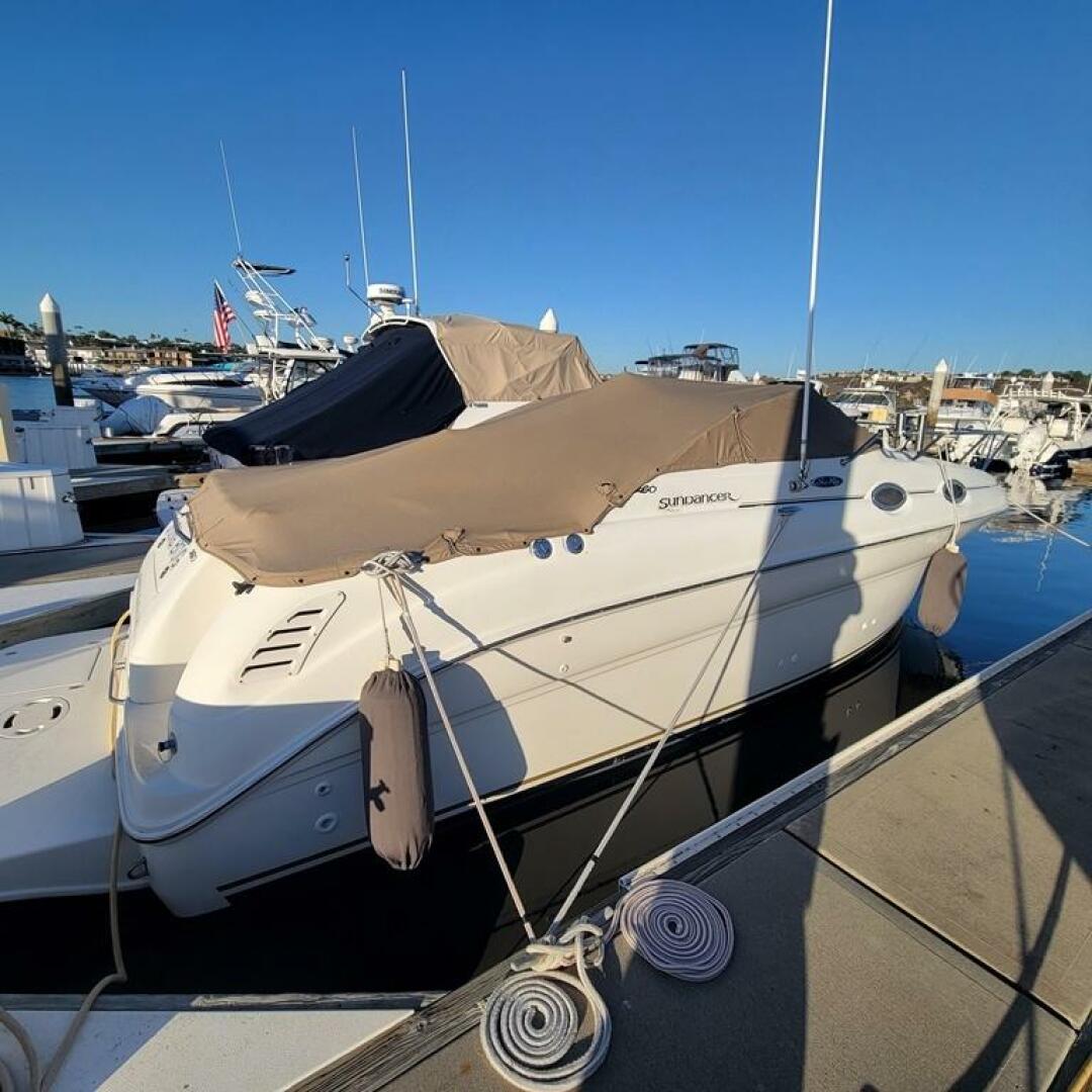Slide: The Image of Sea Ray 260 Sundancer w Trailer 2002 - 4828084
