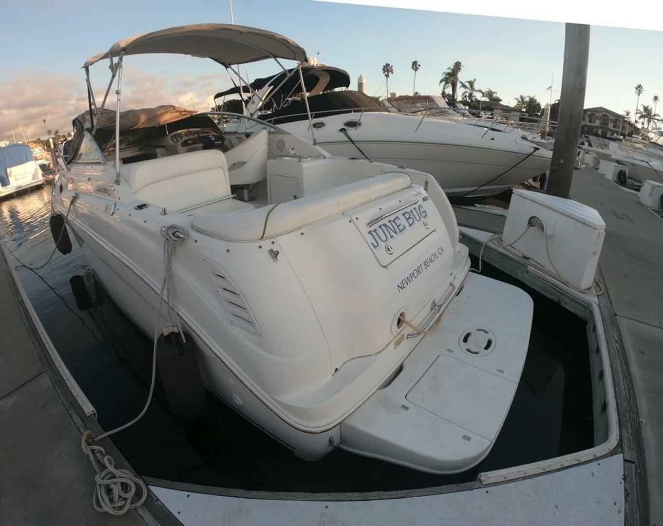 Slide: The Image of Sea Ray 260 Sundancer w Trailer 2002 - 4828069