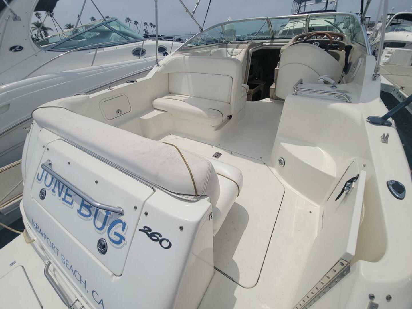 Slide: The Image of Sea Ray 260 Sundancer w Trailer 2002 - 4828070