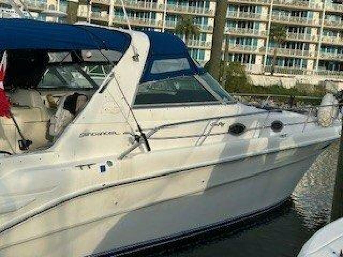Slide: The Image of Sea Ray 330 Express Cruiser 1996 - 5357329