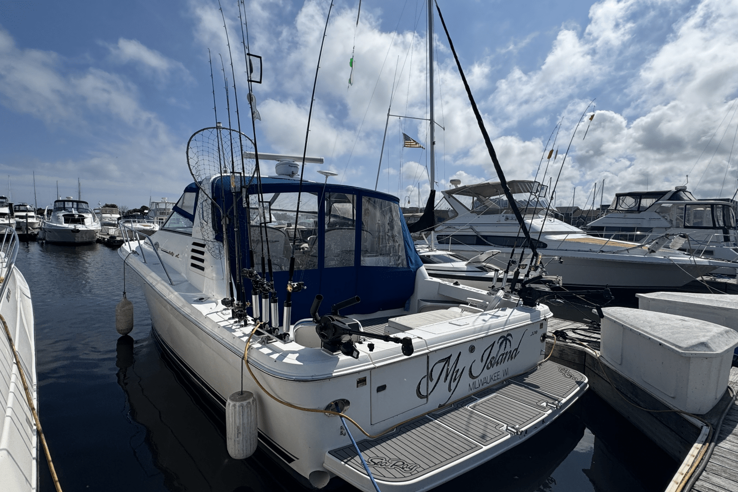 Slide: The Image of Sea Ray 330 EXPRESS CRUISER 1997 - 0