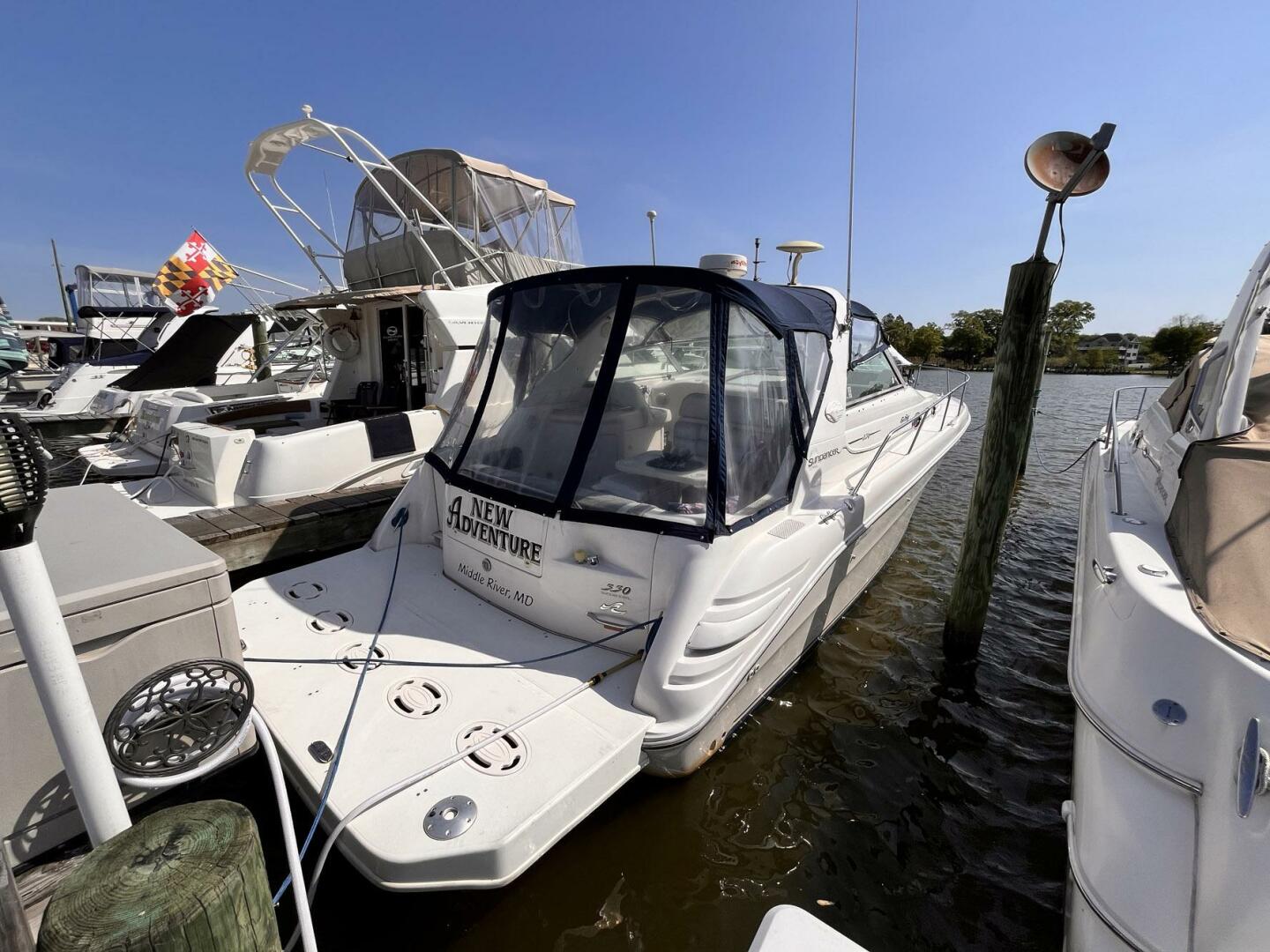 Slide: The Image of Sea Ray 330 Sundancer 1995 - 5333199