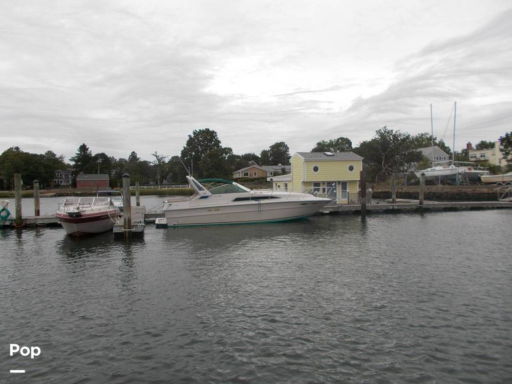 Slide: The Image of Sea Ray 340 Express Cruiser 1988 - 4537963