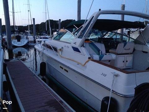 Slide: The Image of Sea Ray 340 Express Cruiser 1988 - 6333860
