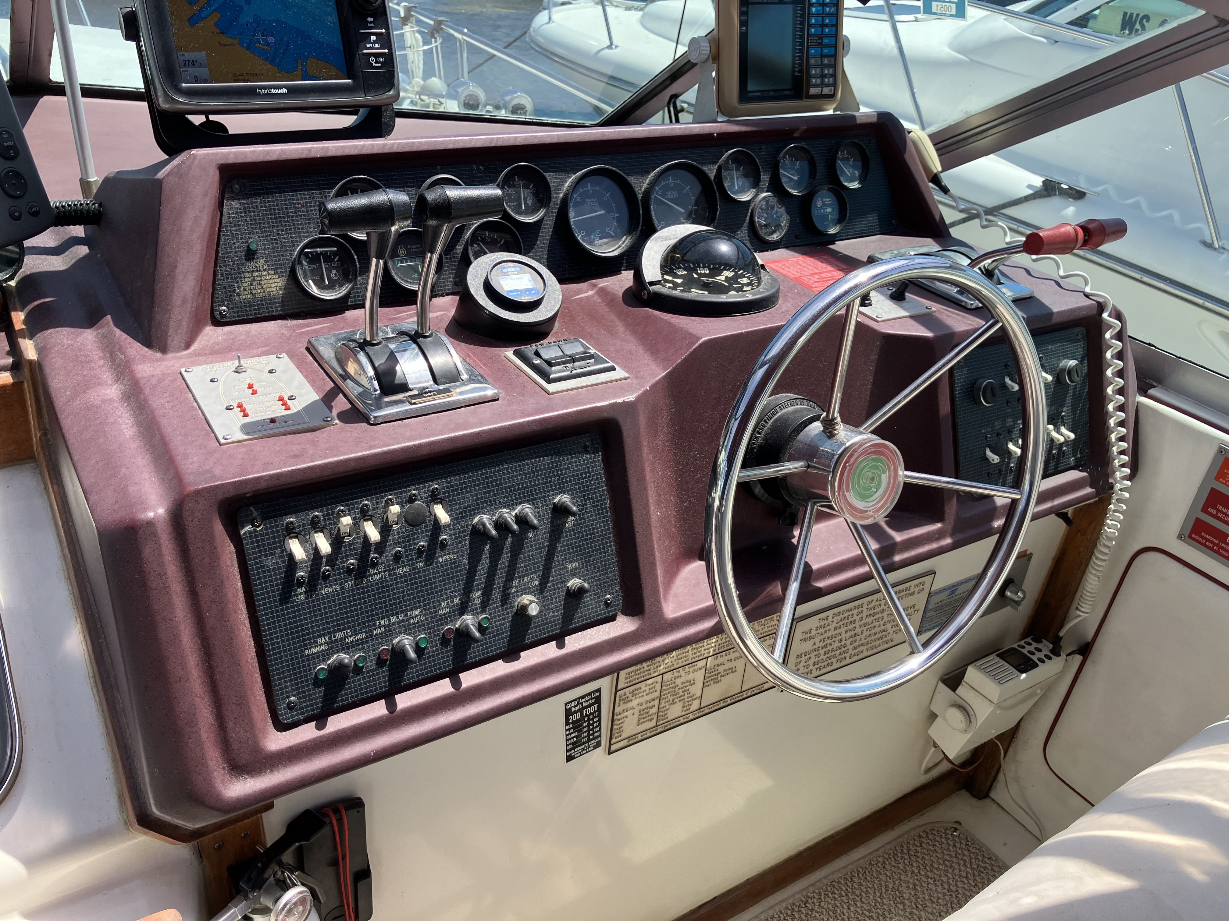 Slide: The Image of Sea Ray 340 SUNDANCER 1989 - 9