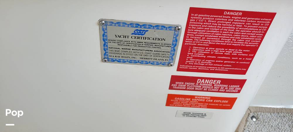 Slide: The Image of Sea Ray 350 Sundancer 1991 - 15526835