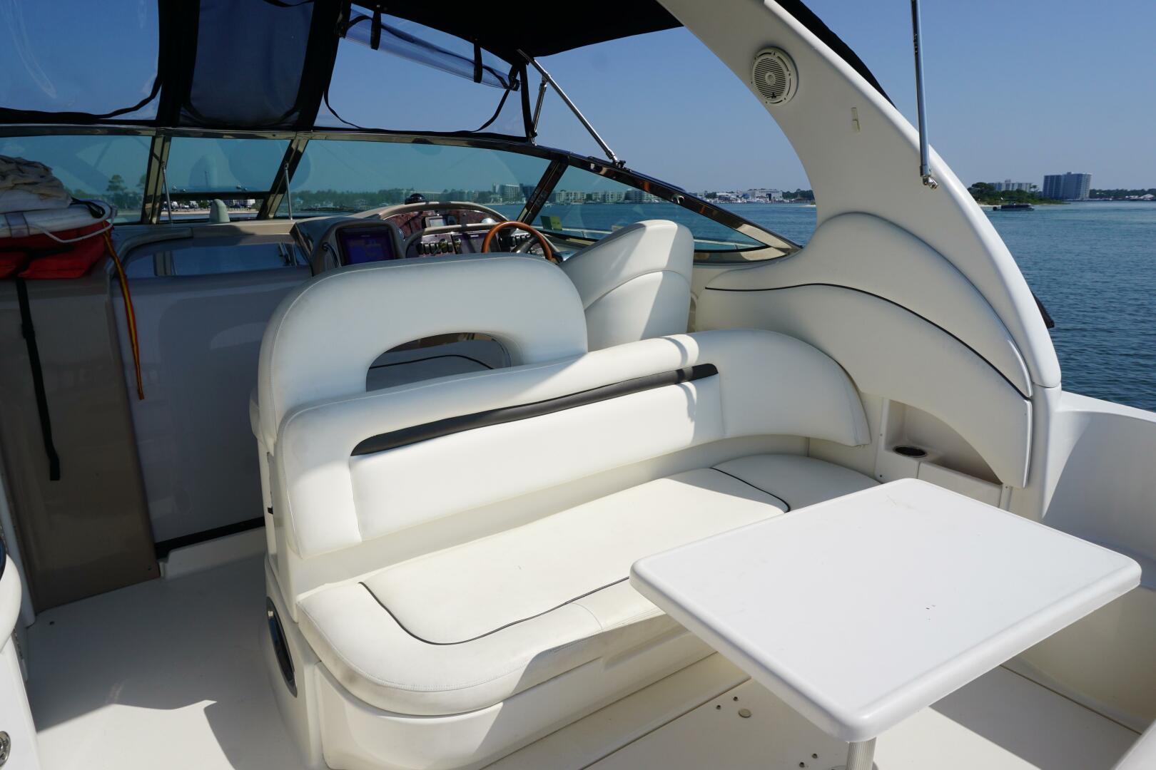 Slide: The Image of 2004 36 Sea Ray 360 Sundancer No Name Cockpit (6) - 4596771