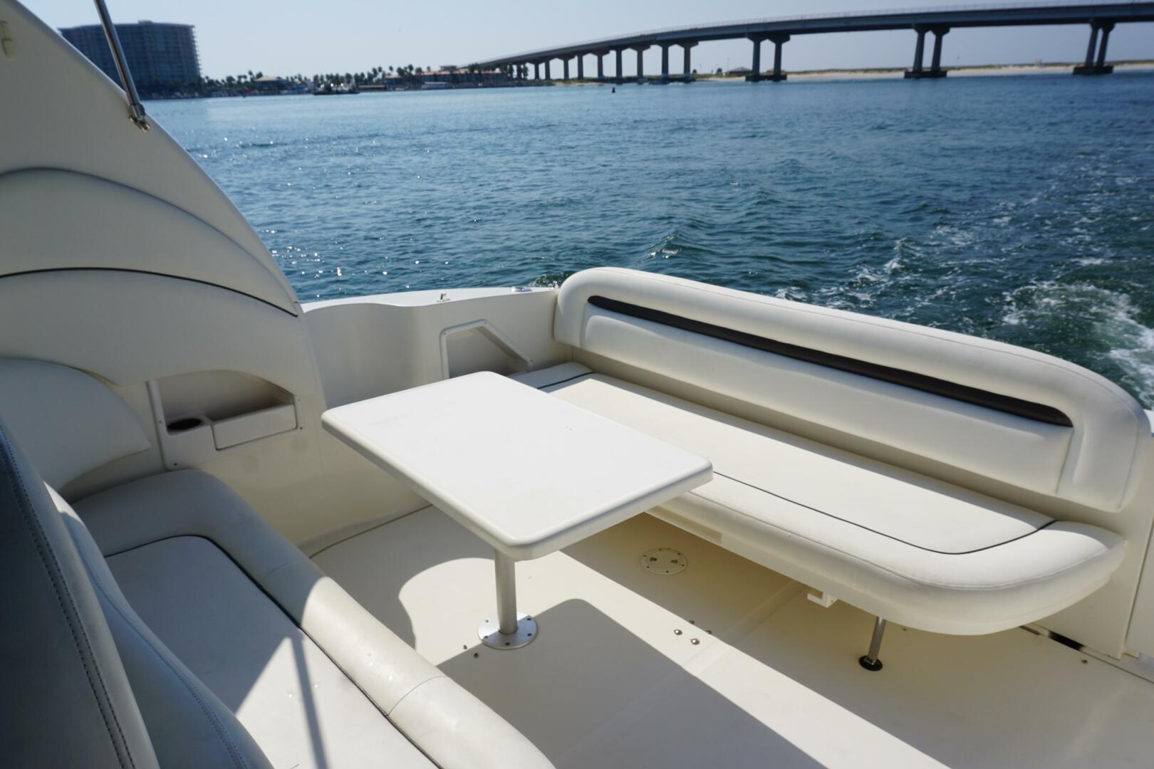 Slide: The Image of 2004 36 Sea Ray 360 Sundancer No Name Cockpit (2) - 4596765