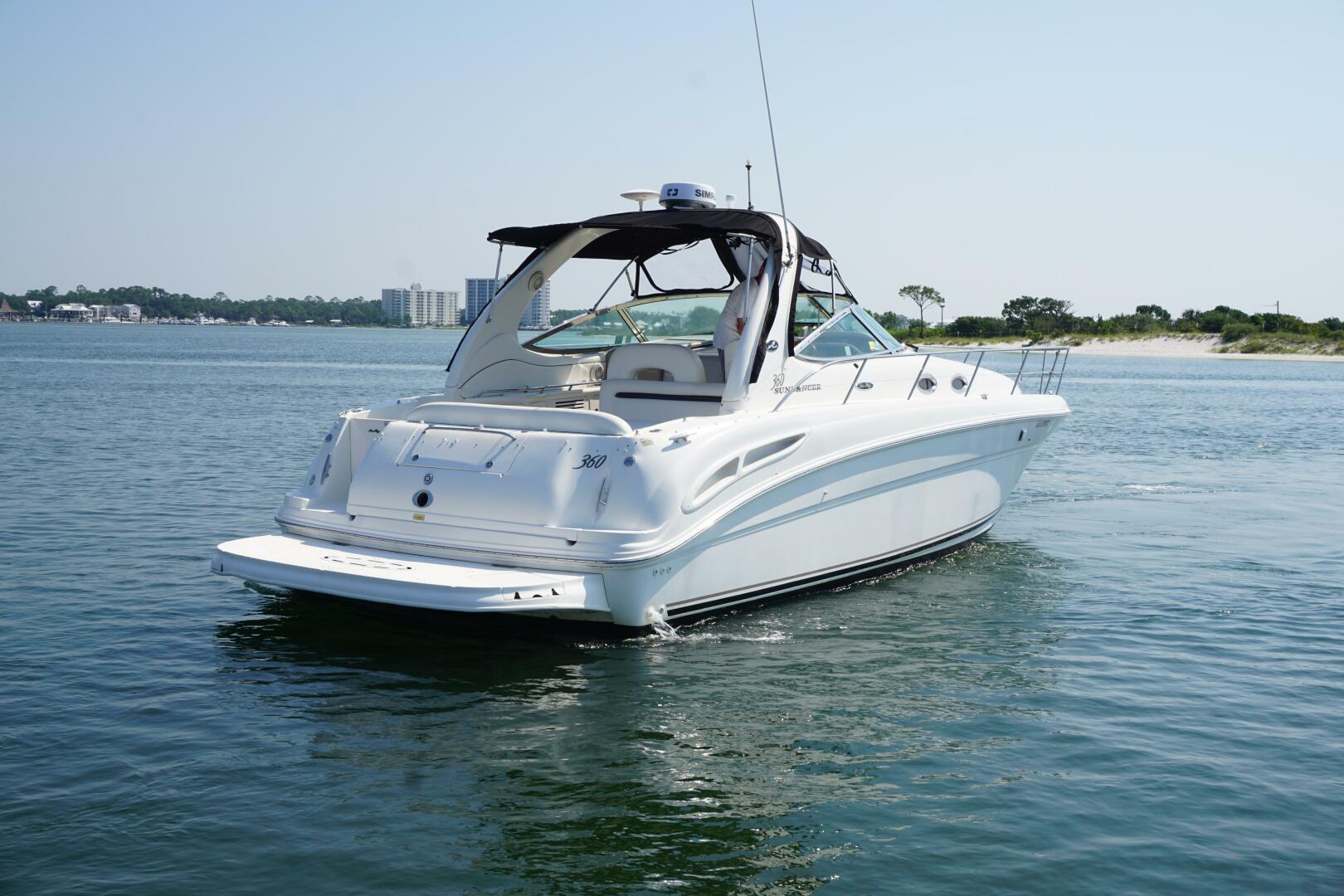 Slide: The Image of 2004 36 Sea Ray 360 Sundancer No Name Profile (2) - 4596804