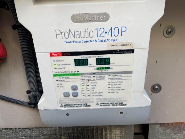 Slide: The Image of ProMariner ProNautic 12:40P charger on 2015 Sea Ray 370 Venture boat. - 42