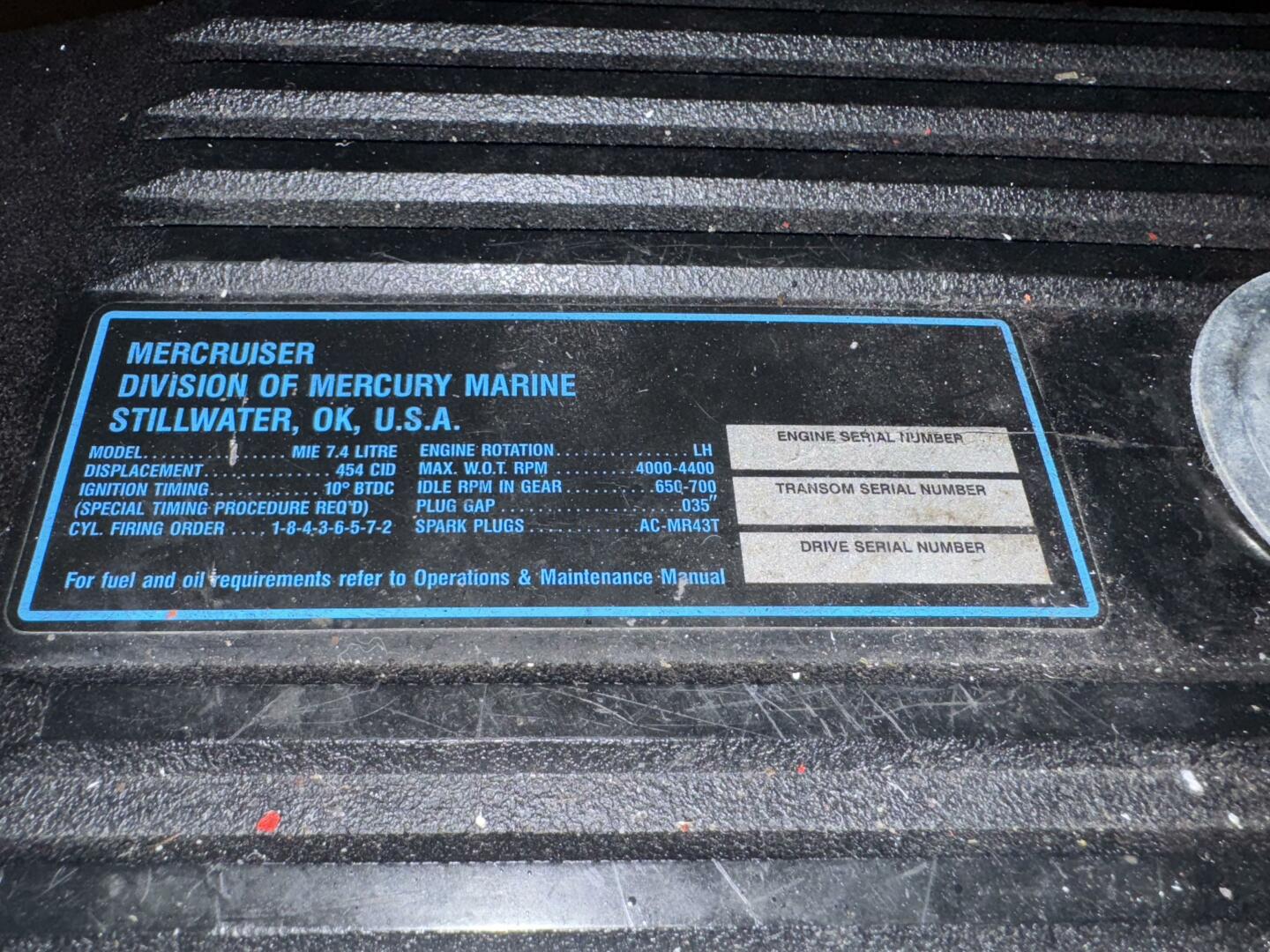 Slide: The Image of Sea Ray 37 Sundancer 1995 - 5276478