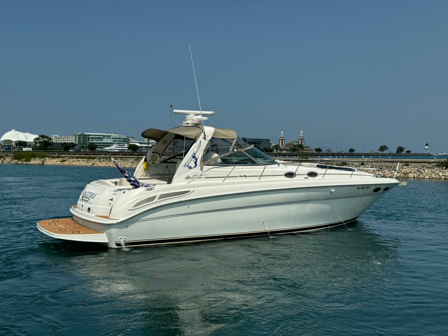 Slide: The Image of Sea Ray 380 Sundancer 2001 - 4524382